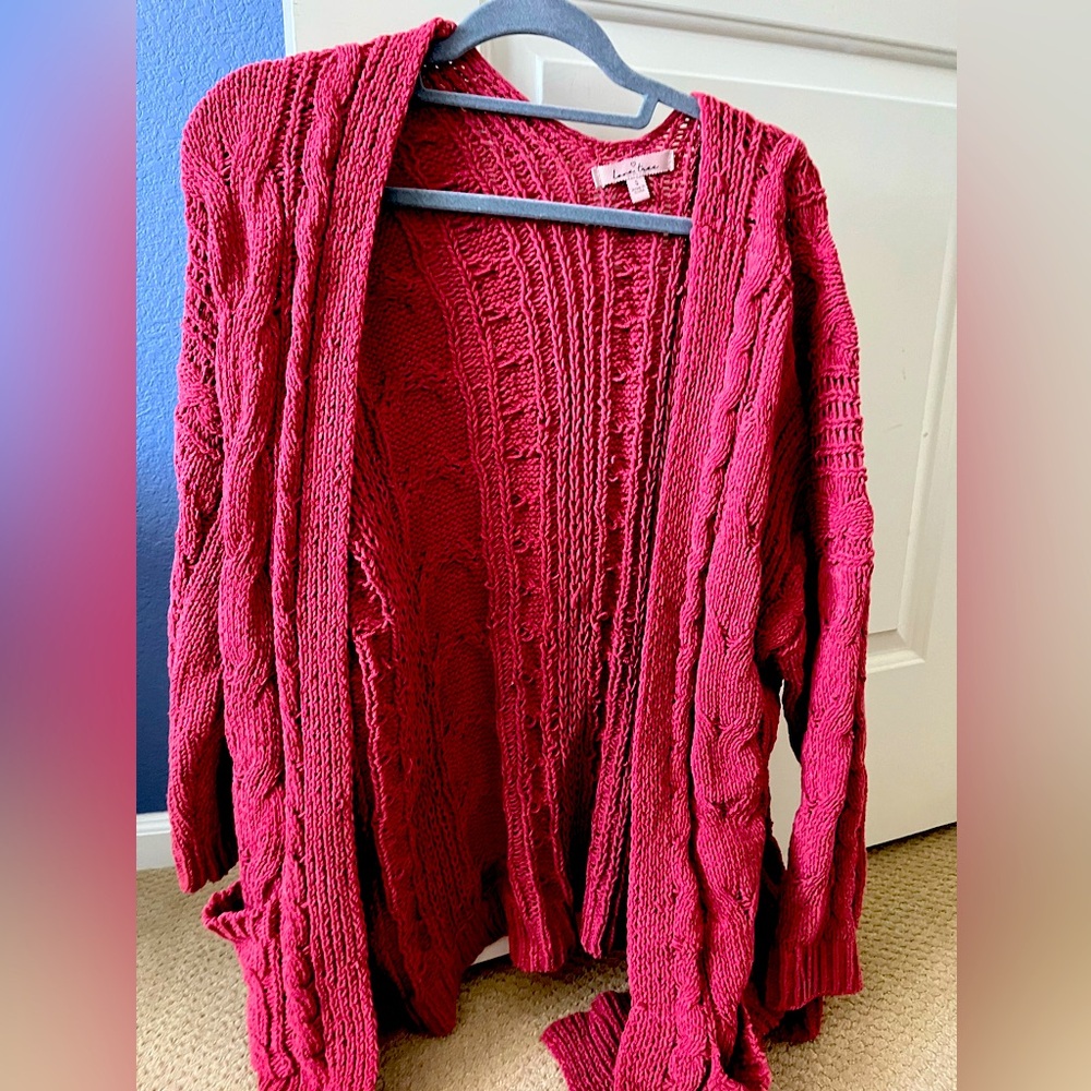 Pink sweater